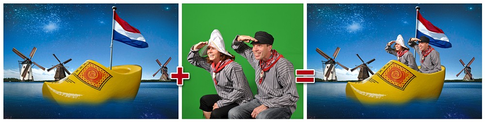 Greenscreen Fototrucage te boeken bij www.kwekel-evenementen.nl