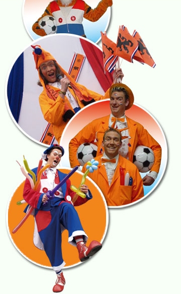 Oranje entertainment boekt u bij www.kwekel-evenementen.nl