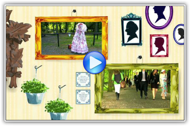 portretknipster Madame Silhouette te boeken bij www.kwekel-evenementen.nl