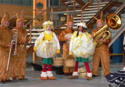 Paasentertainment boekt u bij www.kwekel-evenementen.nl